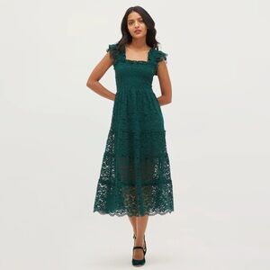 Never worn Hill House Lace Ellie Nap Dress - Botanical Garden Lace-XSM